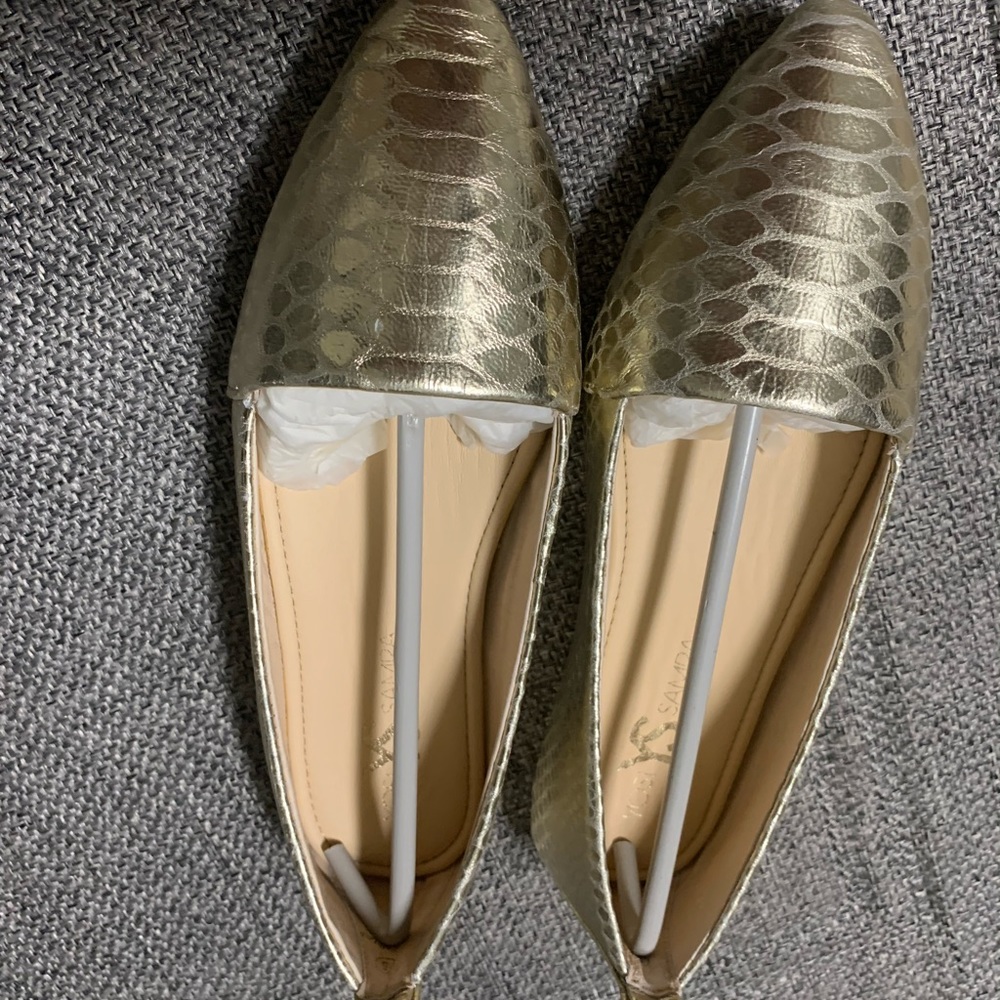 Yosi Samra gold vannah flats